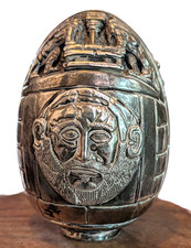 Uovo decorativo greco AG .999