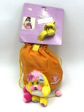 POPPLES PUFFLING POPPOLINI PELUCHE PLUSH  BORSA MATTEL  -VINTAGE 1986 NUOVO FT14