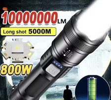 Torcia led militare 5000000lm - torcia,