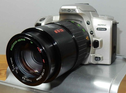 Cámara minolta dynax - dynax, 404
