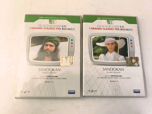 Dvd sandokan salgari sollima - salgari,