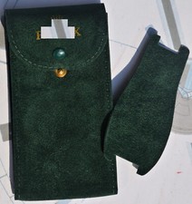 Sacchetto Pochette Made in Italy Porta Orologio Nuovo 7x13.5 cm con Inserto