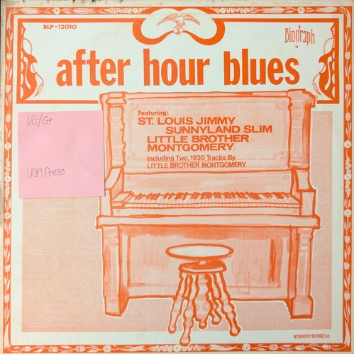 After hours blues - after, vinyl