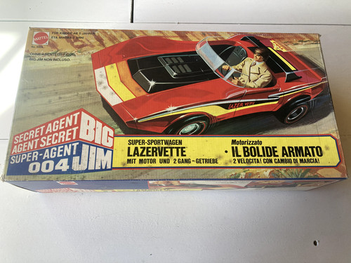 Mattel big jim super - super, agent