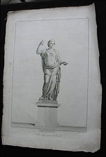 Antica incisione su rame del