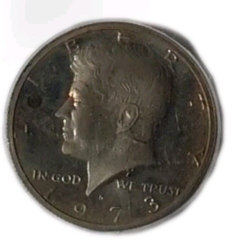 1973 kennedy mezzo - kennedy, dollaro
