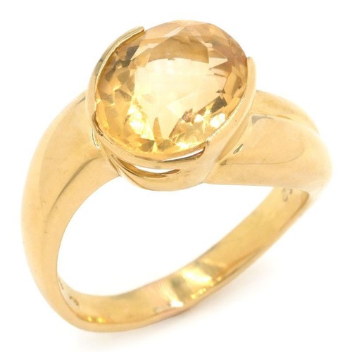 62ct taglio ovale citrino - taglio,