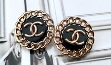 10pcs stamped chanel black - stamped,