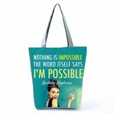 AUDREY HEPBURN BORSA TOTE IN