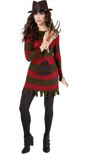 Costume donna sexy freddy - sexy,