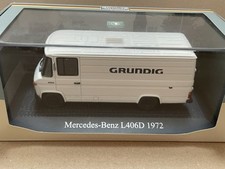 (V-206) Atlas 1:43 Mercedes-Benz L406D - Grundig - 1972 confezione originale