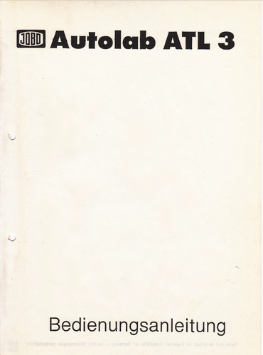 Jobo manuale di istruzioni - 1,