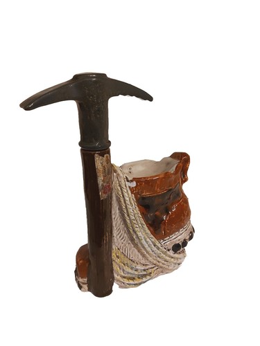 Scultura ceramica alpini - scultura,