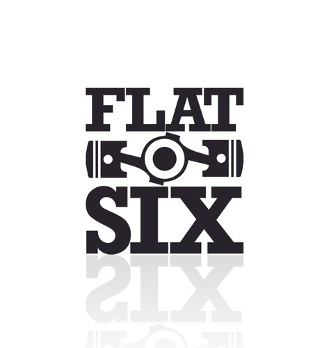 Adesivo flat six - adesivo, six"