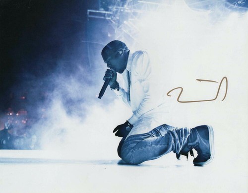 Foto autografo firmato - autografo, kanye