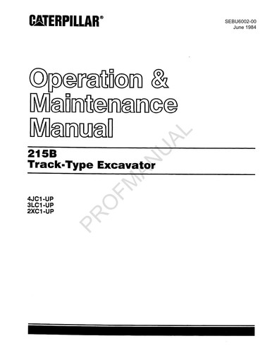 Manuale manutenzione operatori