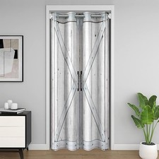 Rustic Wooden Stripes Door