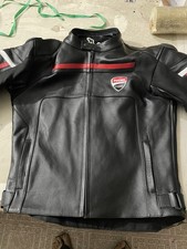 BLACK DUCATI MOTO LEATHER