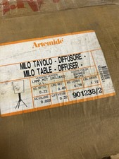 Artemide Milo diffusore da tavolo solo paralume bianco 901238/2 nuovo con scatola