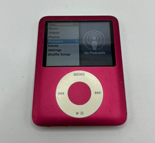 Apple ipod nano 3rd gen A1236 rosso product 8gb usato testato funzionante mp3