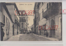 BASSANO VICENZA VIA DA PONTE CON NEGOZIO EDITORE CARTOLINA FPV 1927 SUPER