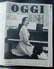 Riviste Oggi Anno 1957 Quasi Completo