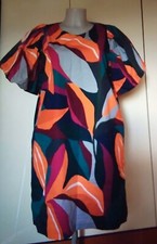 Abito donna con maniche particolare, tasche laterali, Taglia 48