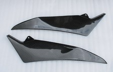 CACHES SOUS RESERVOIR YAMAHA R1 2009 2010 2011 2012 2013 2014 CARBONE BRILLANT