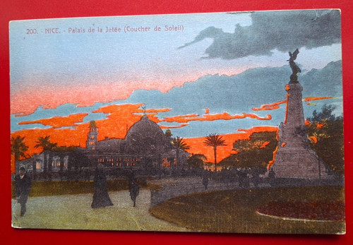 Vintage giletta postcard - vintage,