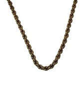 Collana catena lunga logo Dior Christian CD oro donna