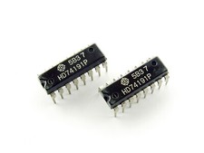 HD74191P [3pcs] IC contatore sincrono UP/DOWN; Hitachi; DIP-16 (SN74191N)