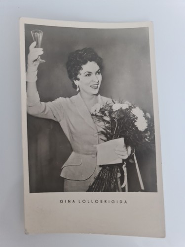 Gina lollobrigida autografo - gina,