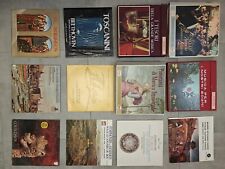 LOTTO STOCK  139 DISCHI VINILI 33 GIRI LP musica CLASSICA LIRICA