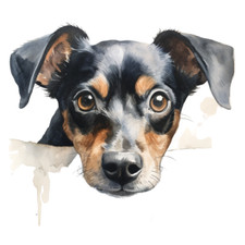 Adesivo auto 10XRat Terrier 9