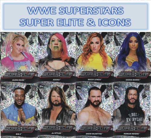 Topps wwe superstars trading - topps,