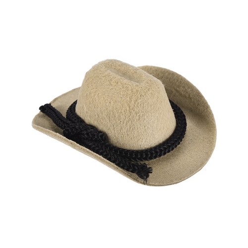 Cappello cowboy mini kaki - "cappello, da