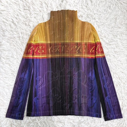 Top collo alto - , pieghe