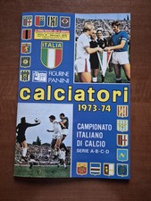 Album Figurine Calciatori Gazzetta L'anastatica Ristampa Panini 1973-74 