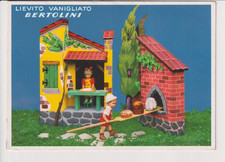 CARTOLINA PUBBLICITARIA PUBBLICITE' BERTOLINI LIEVITO NO VG