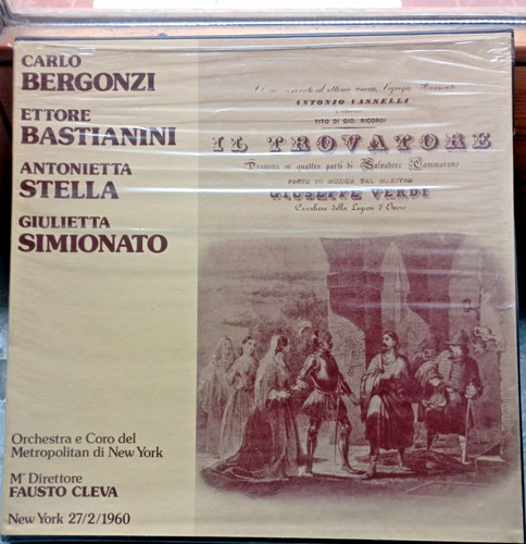 Trovatore cofanetto lp - cofanetto, 3