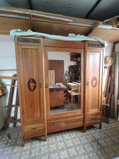 armadio inizi 900 in noce americano 