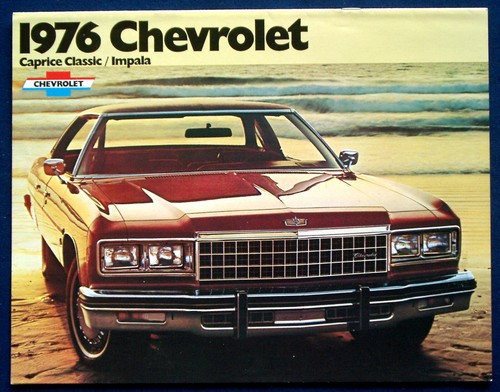 Brochure depliant 1976