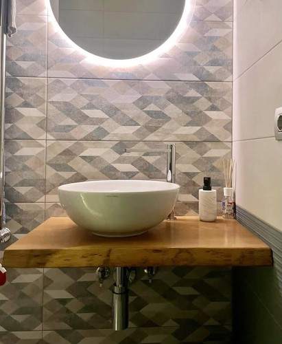 Mensola bagno legno - in,