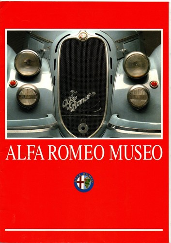Brochure museo alfa romeo - brochure,