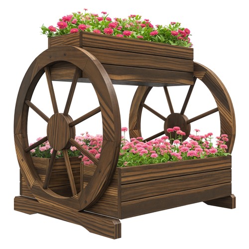 Fioriera legno esterno a - da,