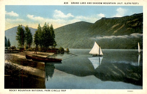 Grand lake shadow - grand, lake,