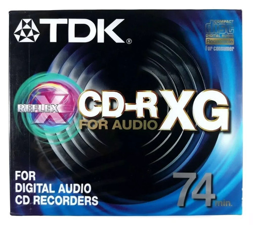Tdk rxg audio - tdk, cd-rxg