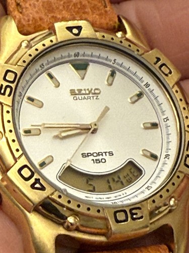 Seiko quartz chronograph - quartz,