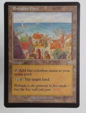 Magic the Gathering - Maschere Mercadiane Rishadan Port 324 Rare 1999 LIGHT PLAY