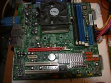 scheda madre mainboard Packard Bell funzionante condensatori da sostituire.